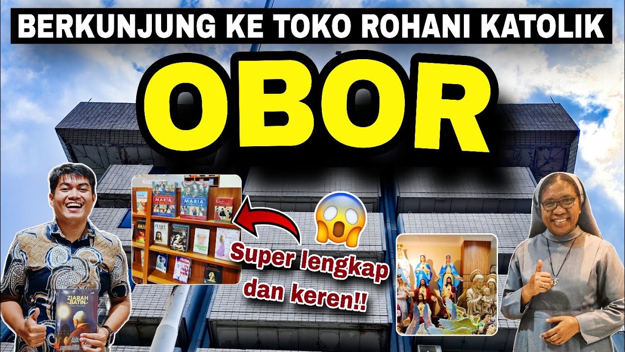 Mampir di TOKO Rohani KATOLIK TERBESAR Indonesia: OBOR‼️Super lengkap, keren & milik KWI