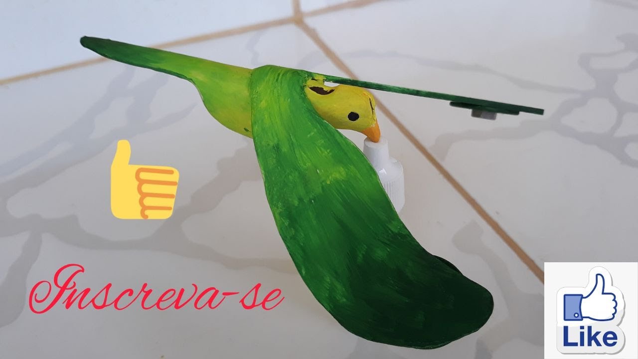 Pássaro equilibrista de cano de pvc ( passo a passo)