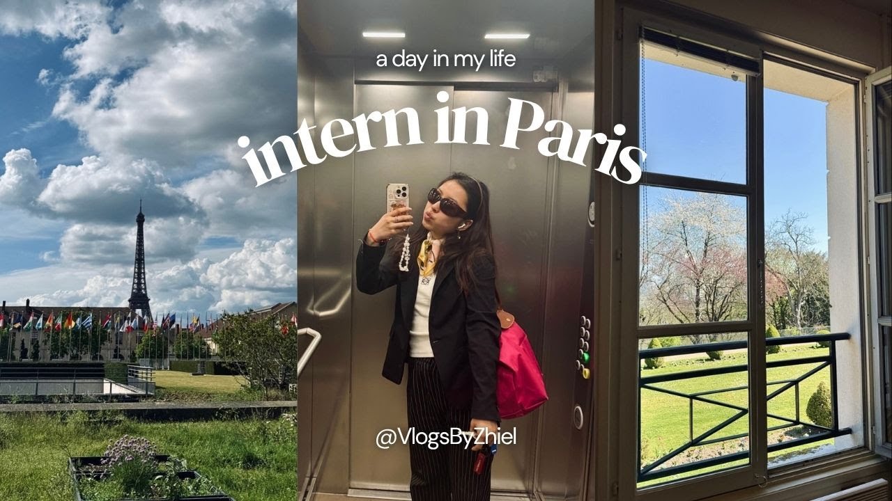 First internship in Paris 👩🏻‍💻💖 | paris diaries ep 5