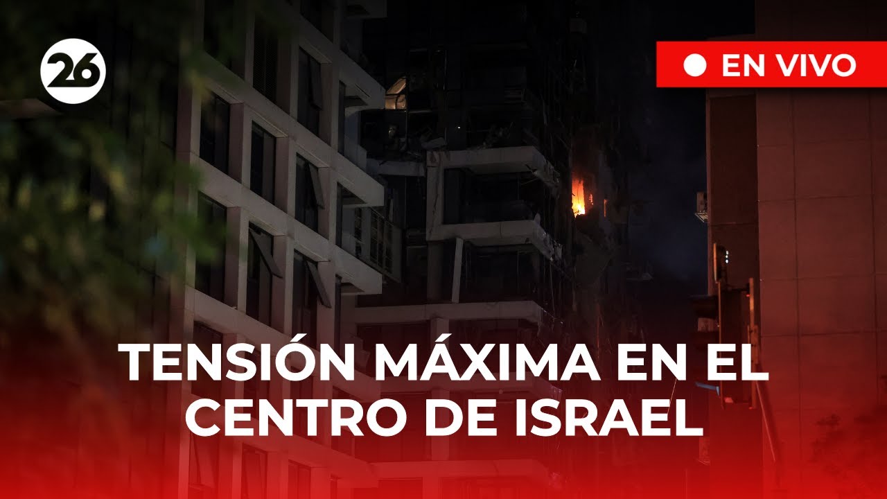 🚨 EN VIVO | IRÁN CONTRAATACA: Tensión máxima en el corazón de Israel