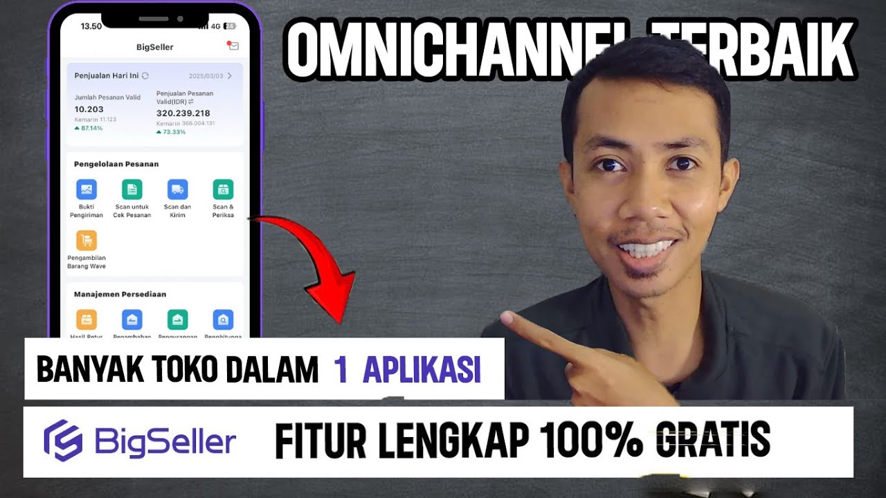 100% GRATIS! Aplikasi BIGSELLER Bisa Kelola Banyak Toko dalam 1 Plarform | Omnichannel Terbaik 2025