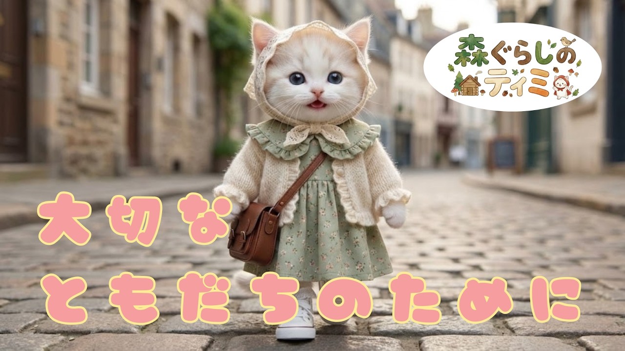 【感動】ティミとはなちゃんの心温まるお話【森ぐらしのティミ】