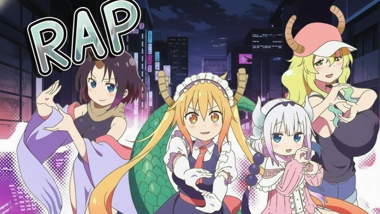 RAP DE KOBAYASHI DRAGON MAID 🐉🔥 | Todos los Personajes /// Anime Rap. ////YumiTunes////