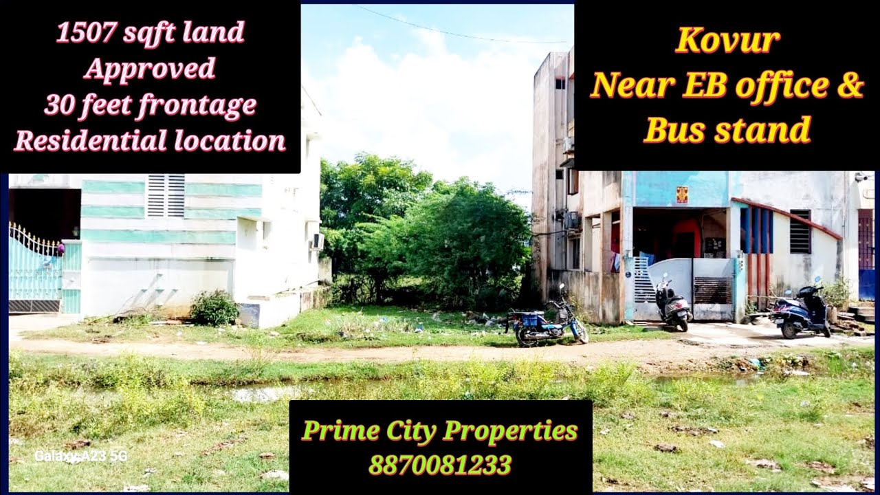 Low budget Land for Sale in Kovur, Chennai 🆔2247 #approved #landforsale #residential #land #landsale
