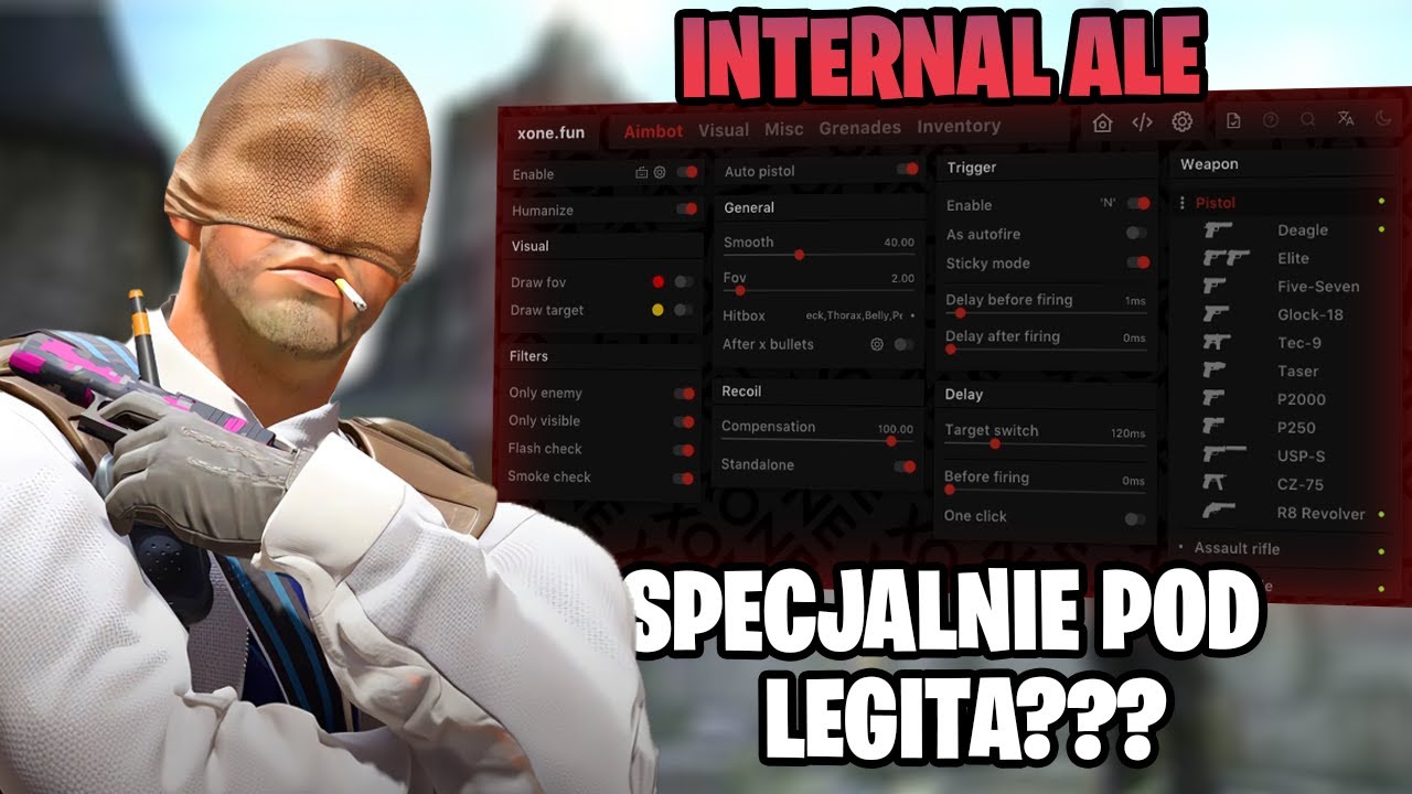 Czy Ten CHEAT Do CS2 Ma JAKIŚ Sens? Xone Internal Counter Strike 2