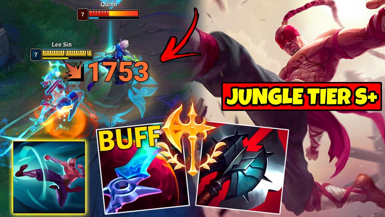 O NOVO REI DA JUNGLE! LEE SIN &Eacute; UM MONSTRO TIER S+