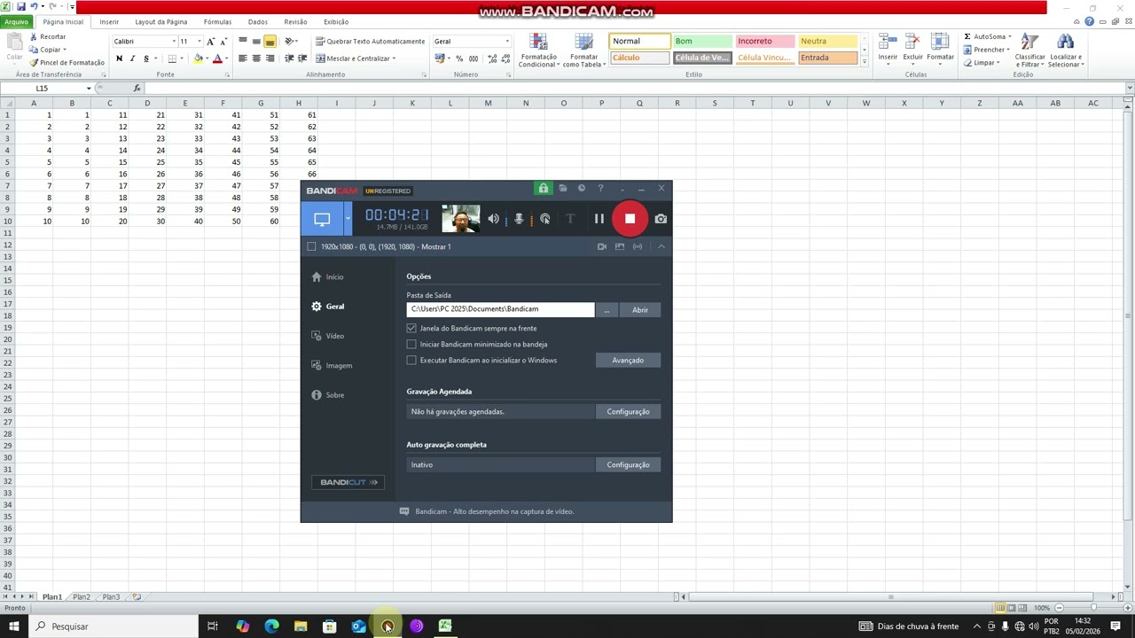 EXCEL  AULA  1 LIÇÃO  2