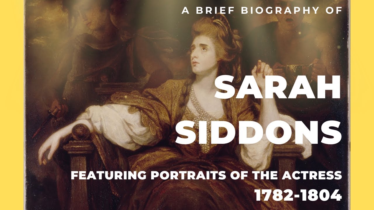 Sarah Siddons, A Brief Biography, Featuring Portraits of the Actress #art #biography #actress