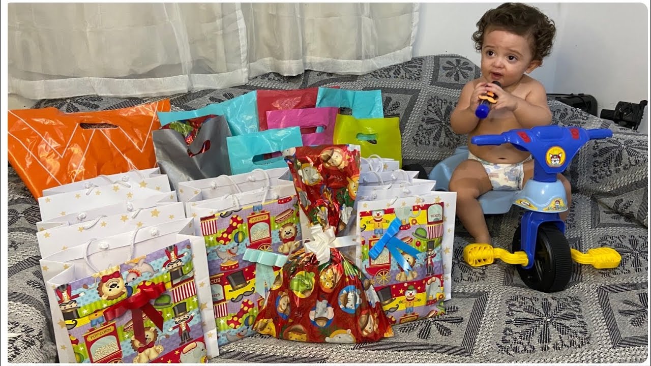 🎁 ABRINDO OS PRESENTES DA FESTA DE 1 ANO DO OTTO 💙