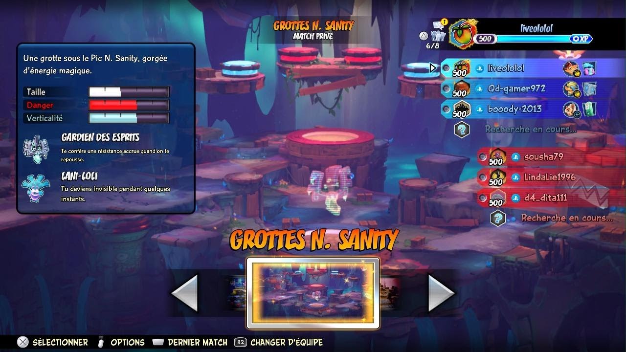 Crash Team Rumble private match #124
