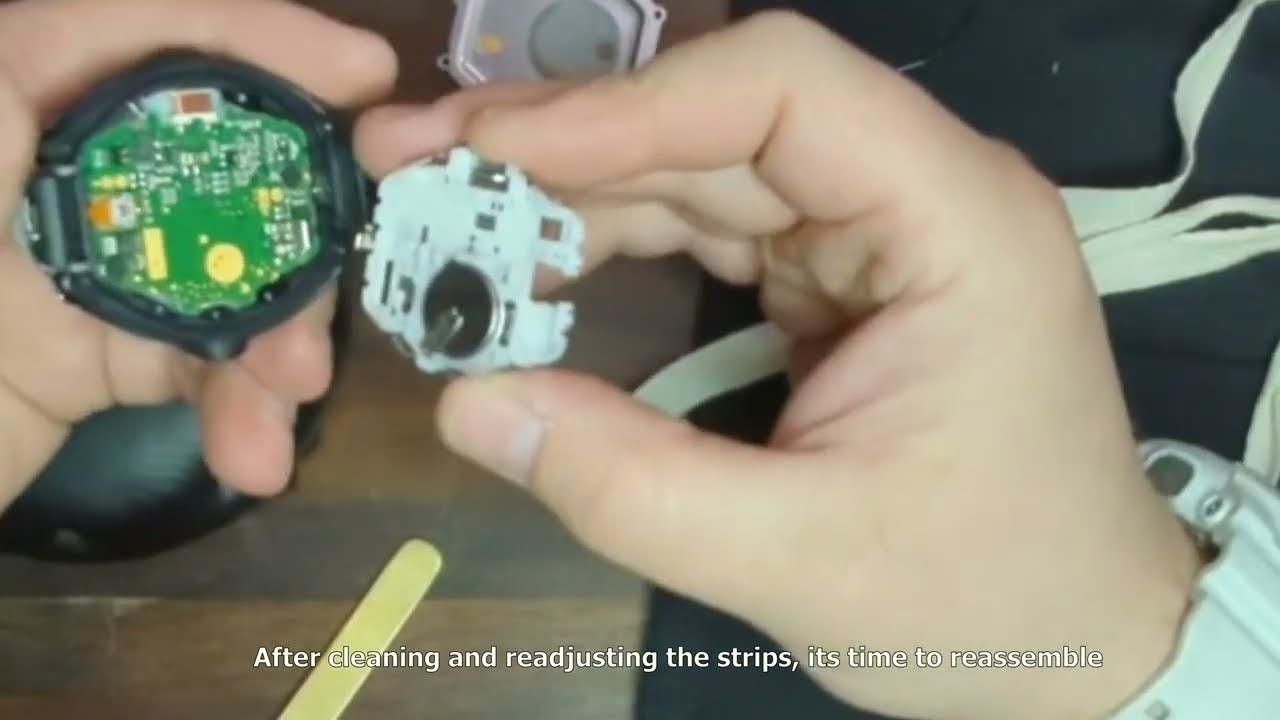 Repairing a malfunctioning Casio Pathfinder Button