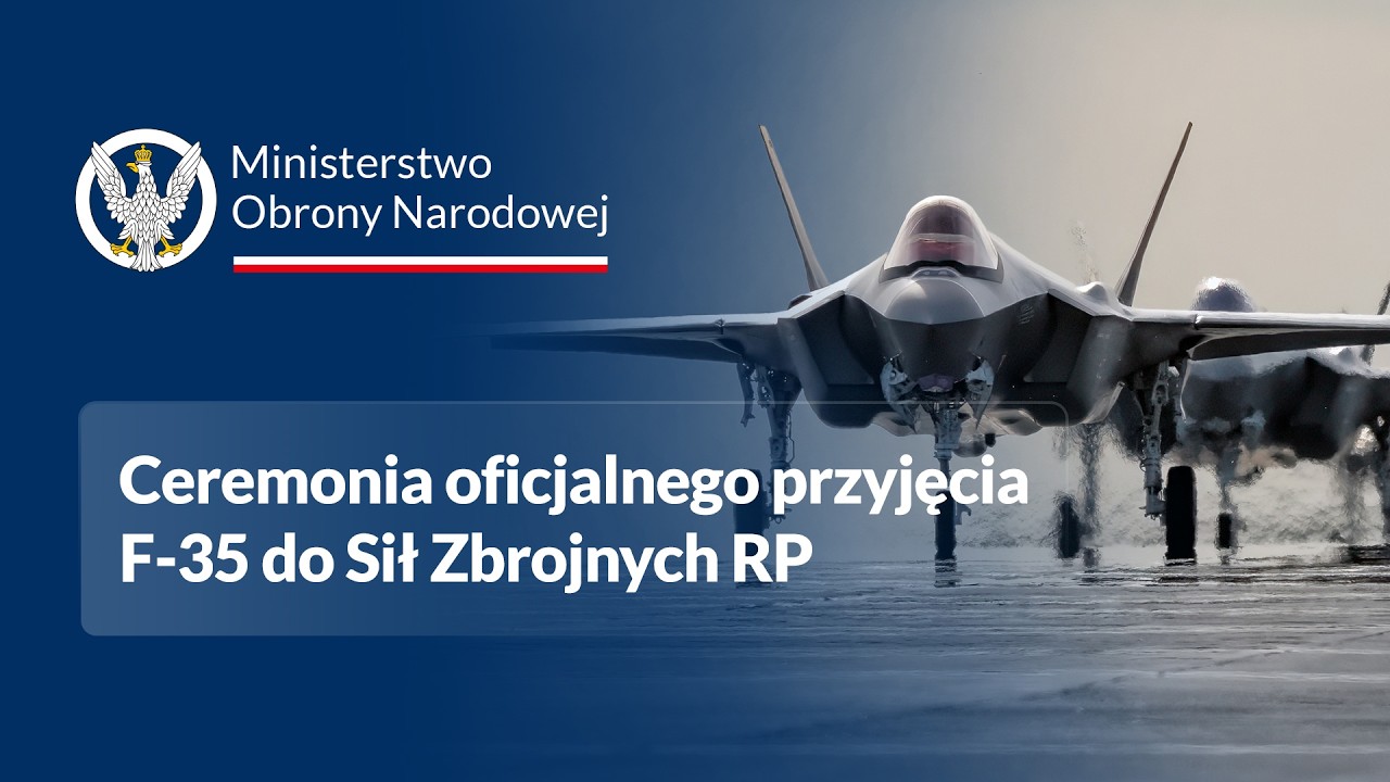 Ceremonia oficjalnego przyjęcia samolot&oacute;w F-35 do Sił Zbrojnych RP