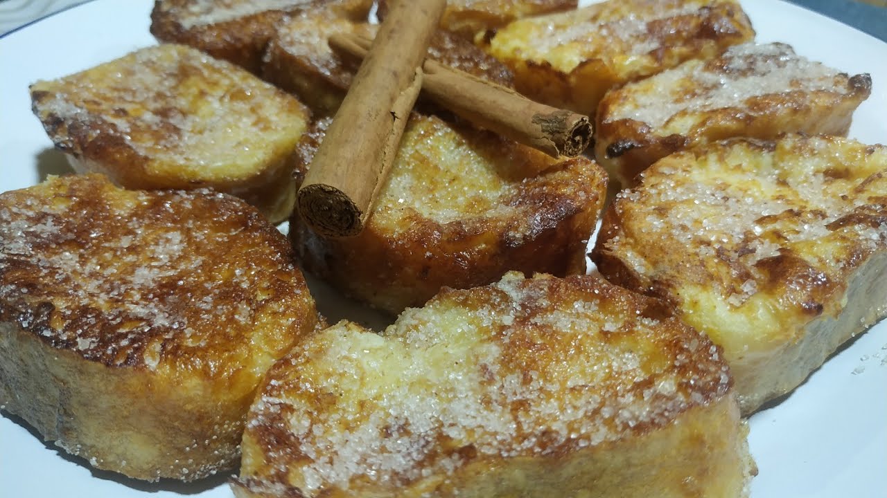 TORRIJAS SIN ACEITE / EN FREIDORA DE AIRE / TORREJAS
