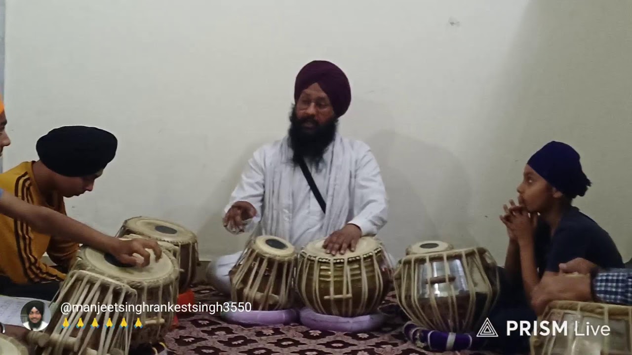 ਗੁਰਮਤਿ ਸੰਗੀਤ ਕਲਾਸ ਤਬਲਾ ( ਗੁਰਮਤਿ ਸਿੱਖਿਆ ਕੇਂਦਰ ਮਿੱਠਾਪੁਰ, ਜਲੰਧਰ )