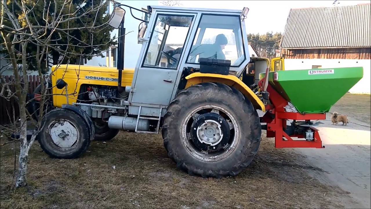 Akcja Nawozy 2018-Potas /U-R-S-U-S c-360/  /Strumyk 600l/ /Korn-Kali/ /John Deere 2130/ 