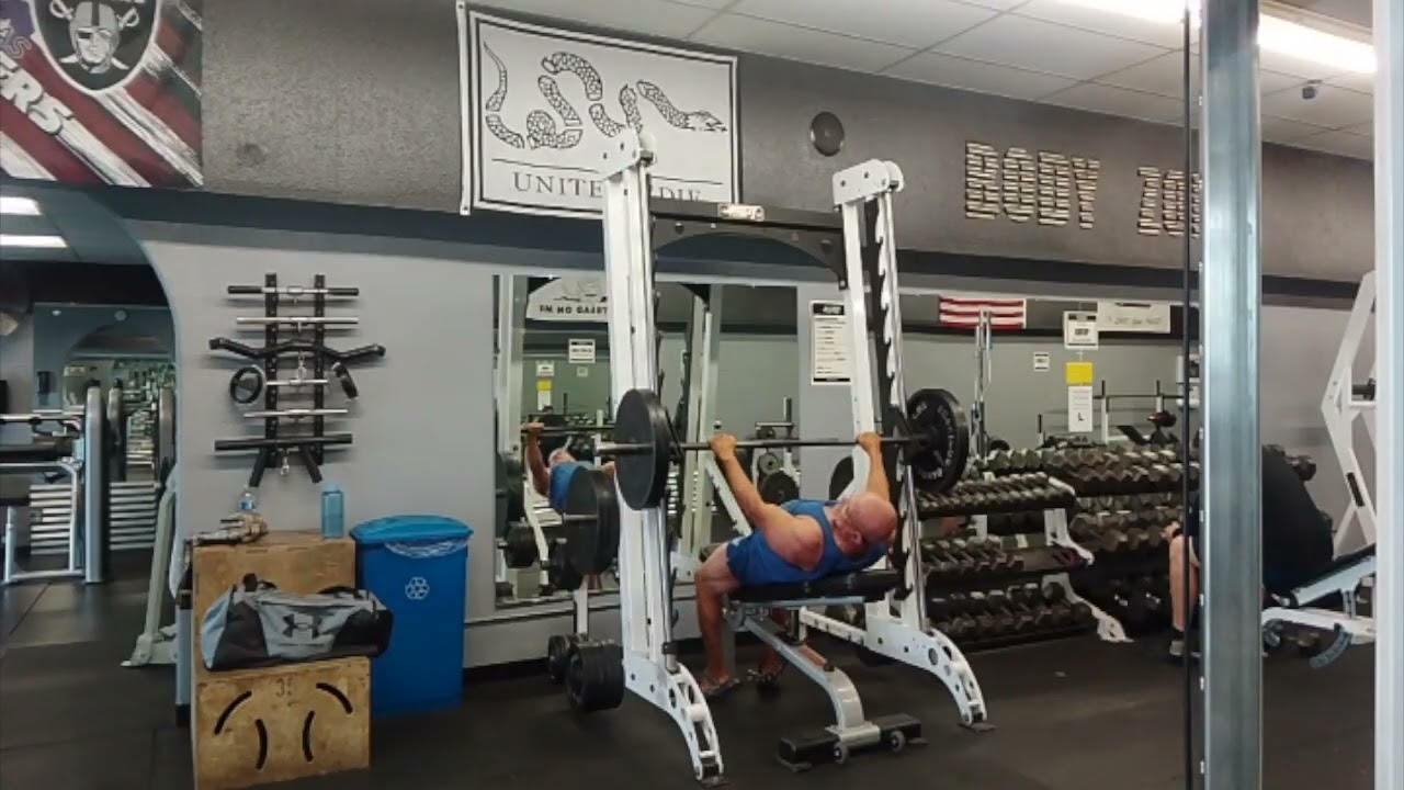 Chest Day - After 16 Day Layoff - Age 72