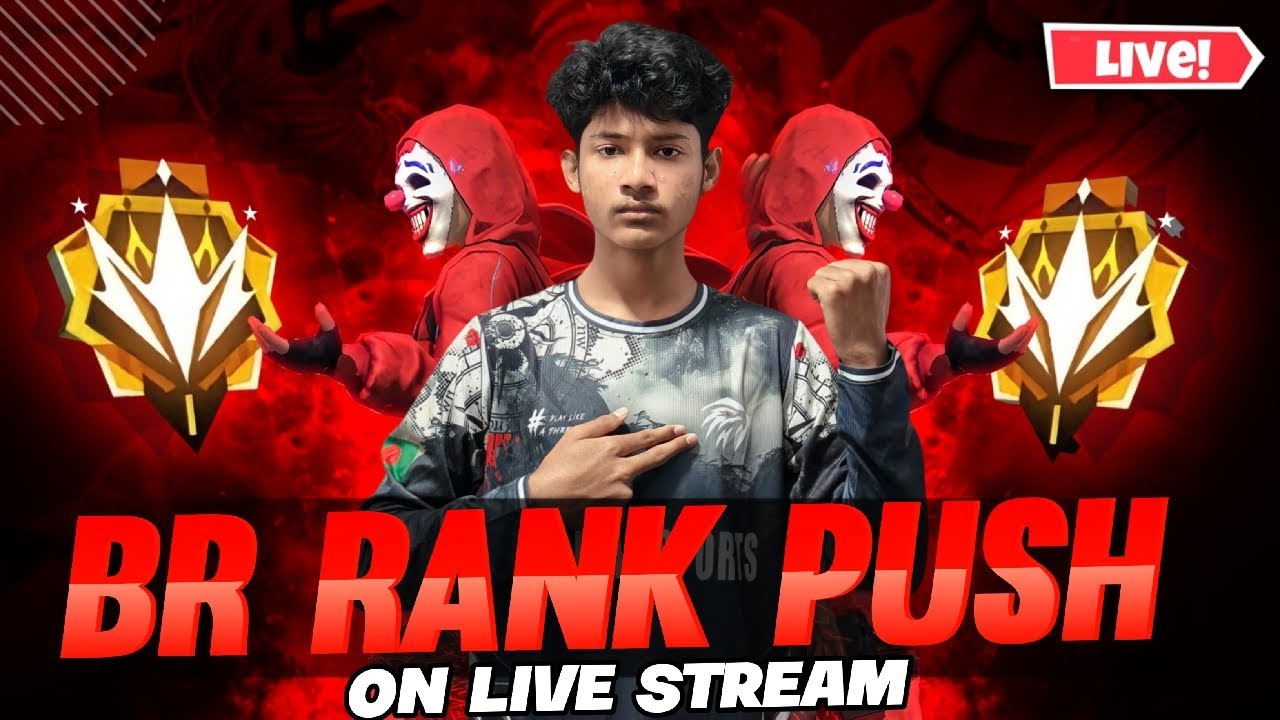 🔴 LIVE – BR Rank Push to Region Top 1 👑 | Road to Grandmaster | AsifEliteX