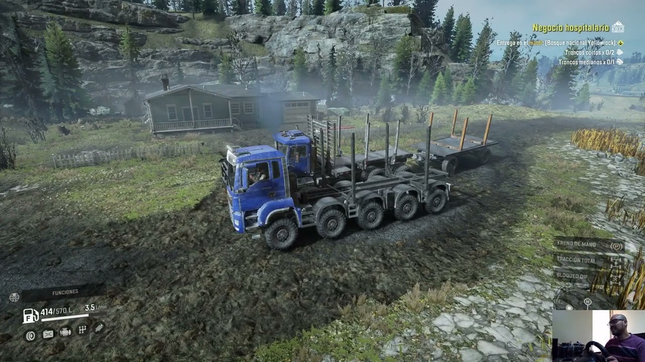 mod MAN Truck TGS 10X4 snowrunner