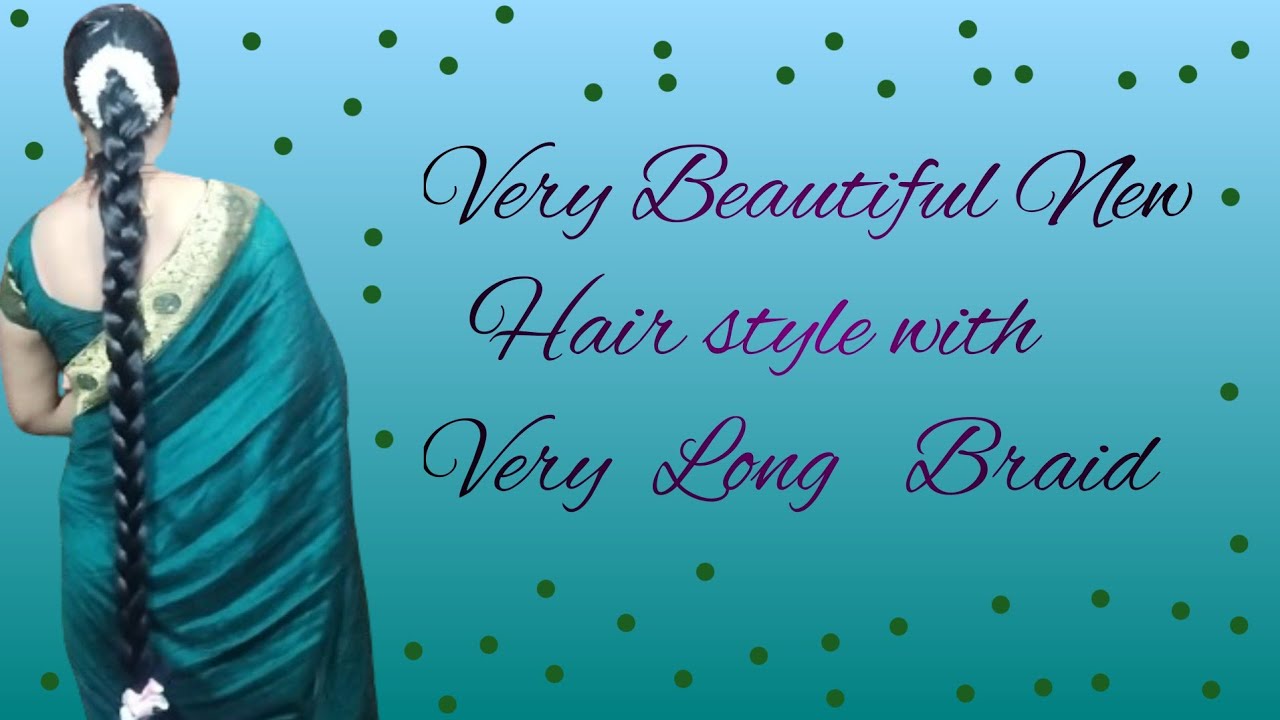 Very Beautiful long hair new styling Braid#beautifulbraid#hairstyle#hairtransformation.