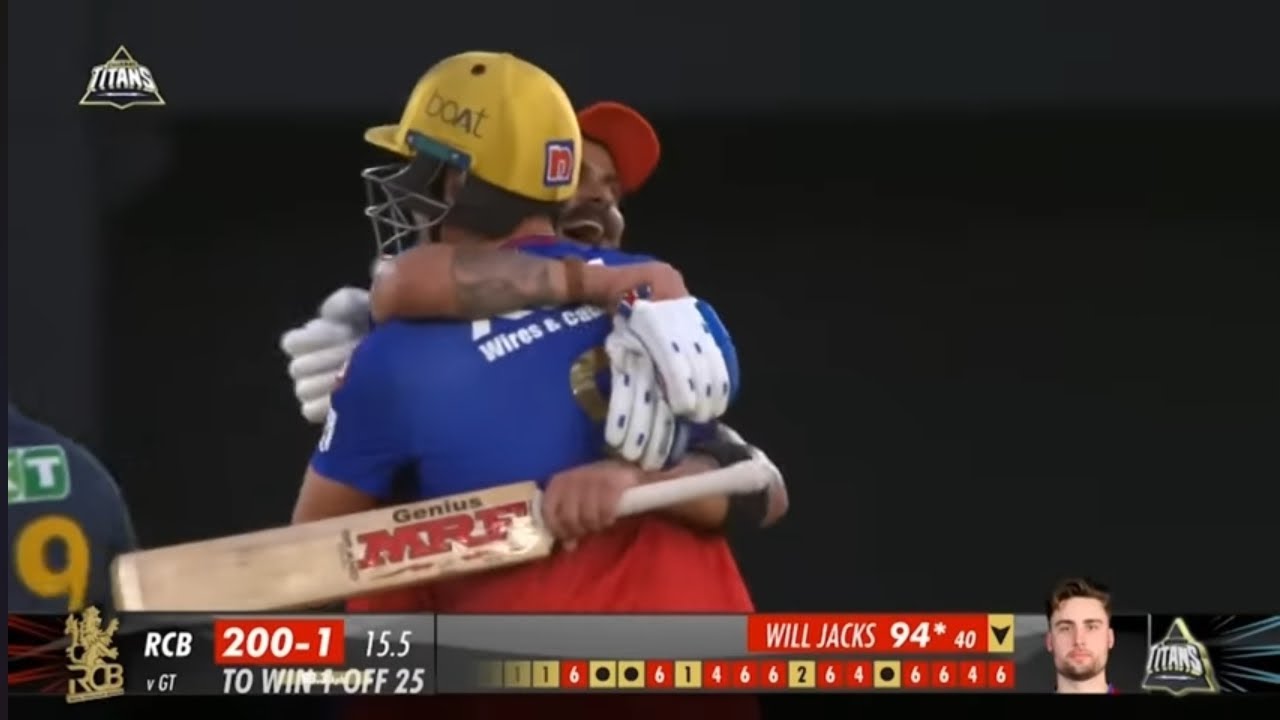 RCB vs GT highlights match in hindi|tata IPL 2024| match 45.