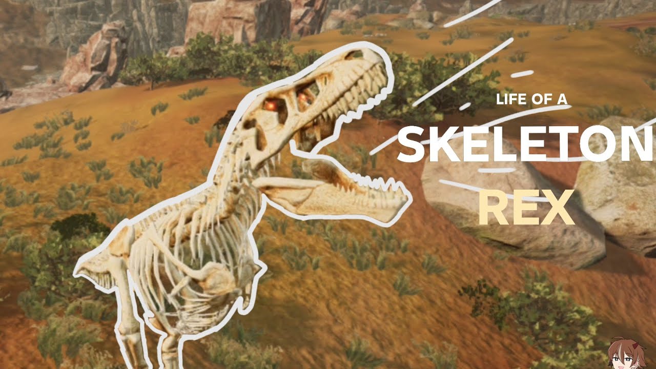 Happy Halloween! |Skeleton Rex| |Path of Titans mobile | Tyrannosaurus rex