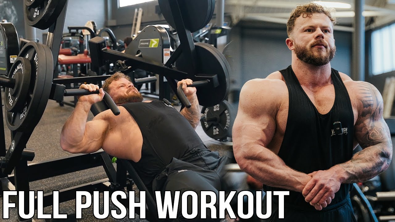 Push Workout at the NEW TBJPXSHED facility!