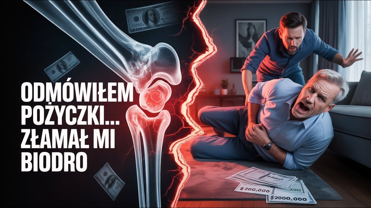 M&oacute;j zięć popchnął mnie tak mocno, że poczułem, jak pęka mi biodro, kiedy odm&oacute;wiłem wsp&oacute;łpodpisania j