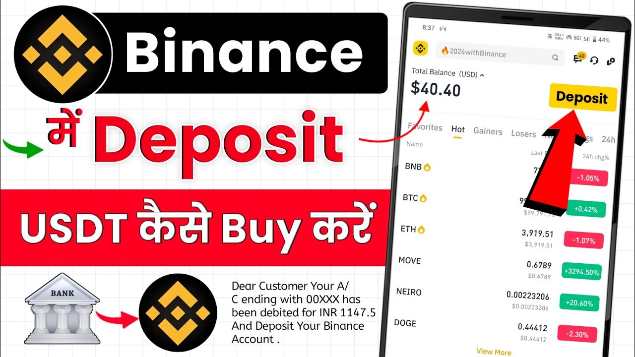 How To Deposit Money In Binance | Binance Me Deposit Kaise Kare | Binance Me Money Add Kaise Kare