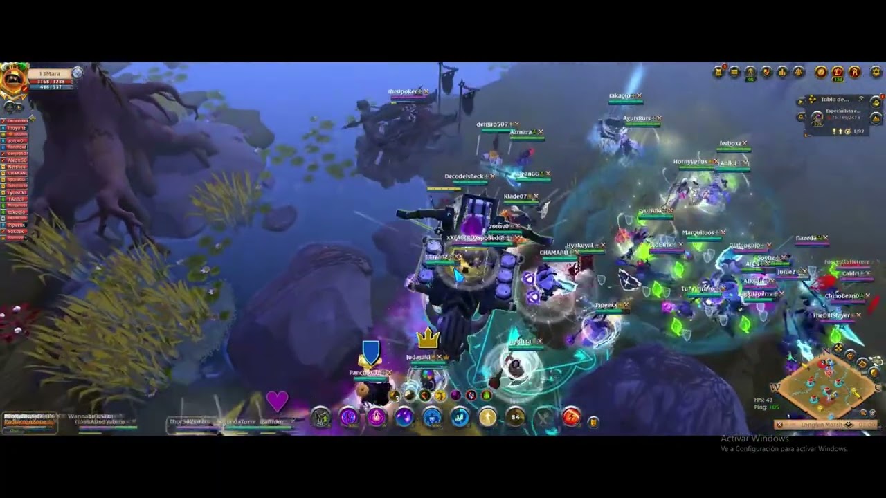 BUSTER CALL [MUSHI] VS CONTINGENT [GIRTH] pov: astral (ALBION ONLINE)