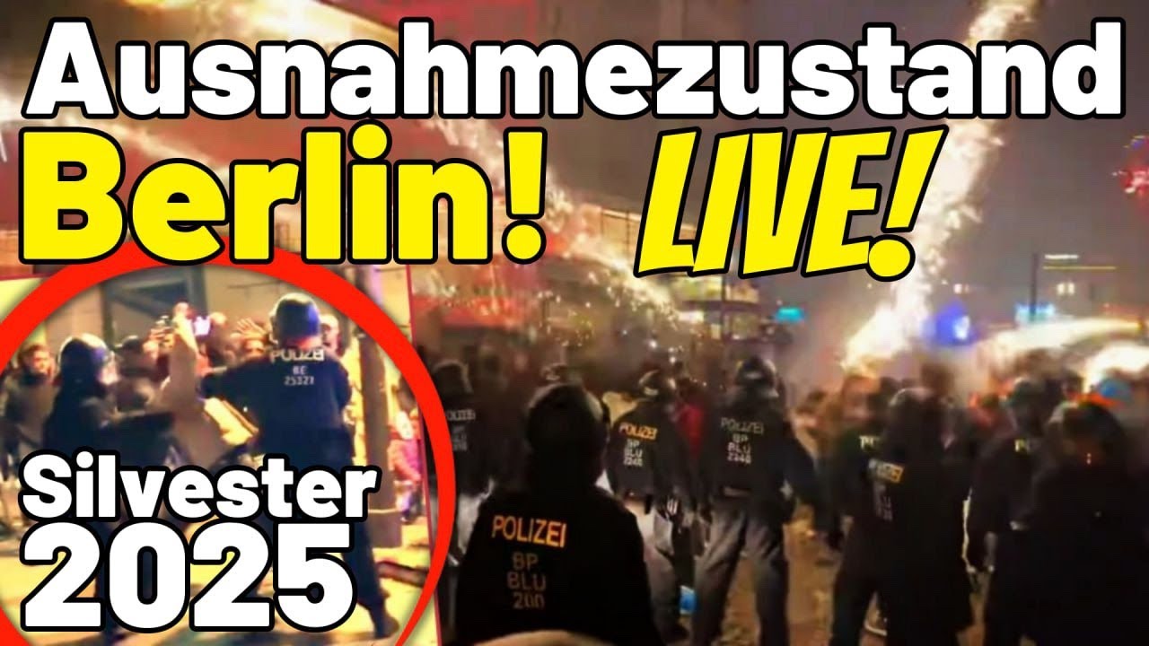 LIVE ❗️SILVESTER in Berlin 2025 💥 AUSNAHMEZUSTAND in der Hauptstadt 🔥 Alexanderplatz & Stadtfahrt