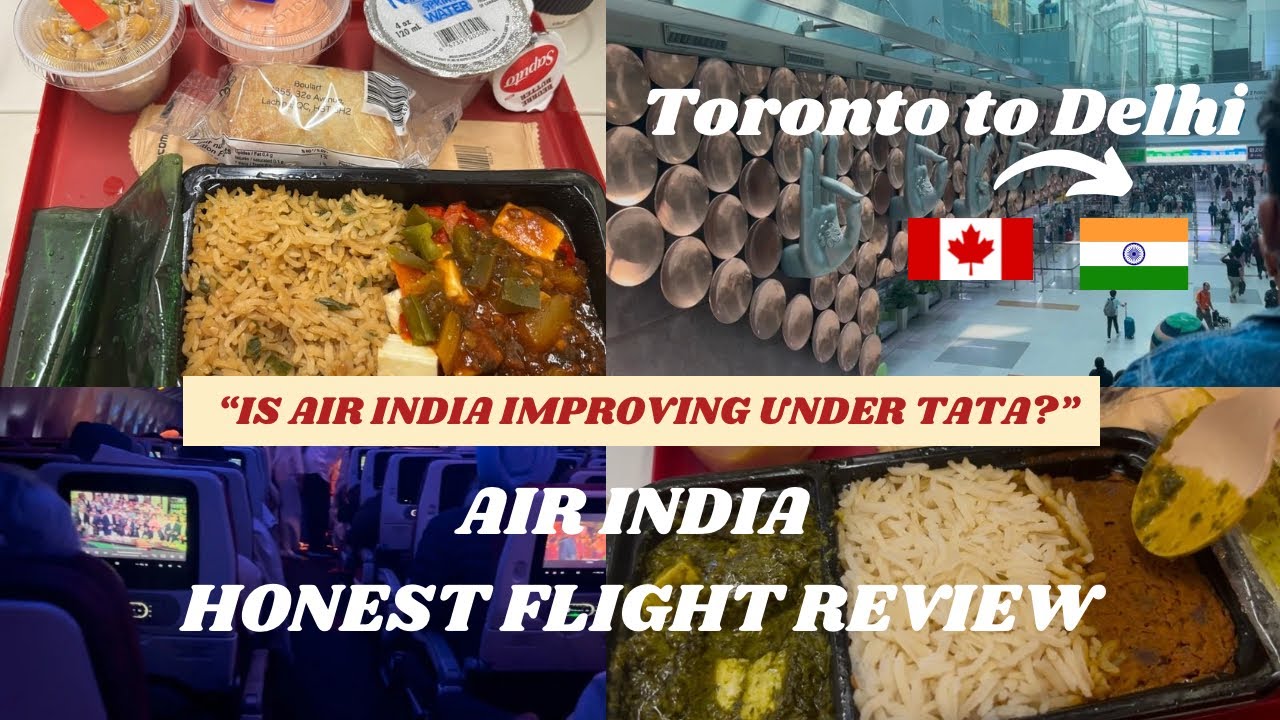 Полный обзор рейса Air India | Boeing 777 | Прямой рейс Торонто — Дели | Почему стоит летать с Ai...