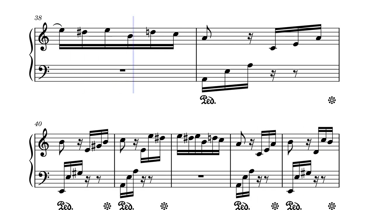 Für Elise – Beethoven by Ludwig van Beethoven(1770–1827) - Partitura para Piano Grátis