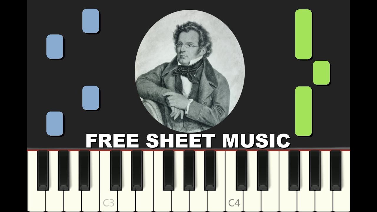 FANTASIA IN F MINOR, Schubert, Piano Tutorial with FREE Sheet Music (pdf)
