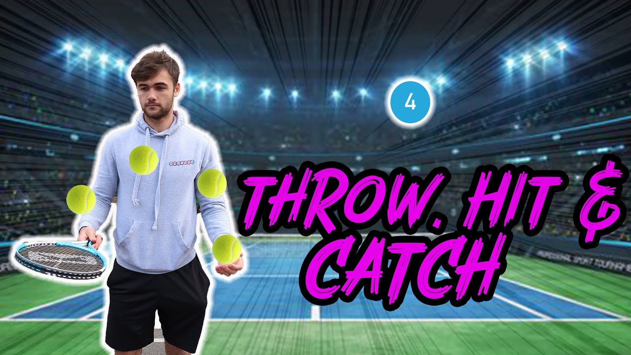 Tennis Skills Tutorial | Throw, Hit & Catch Ep4
