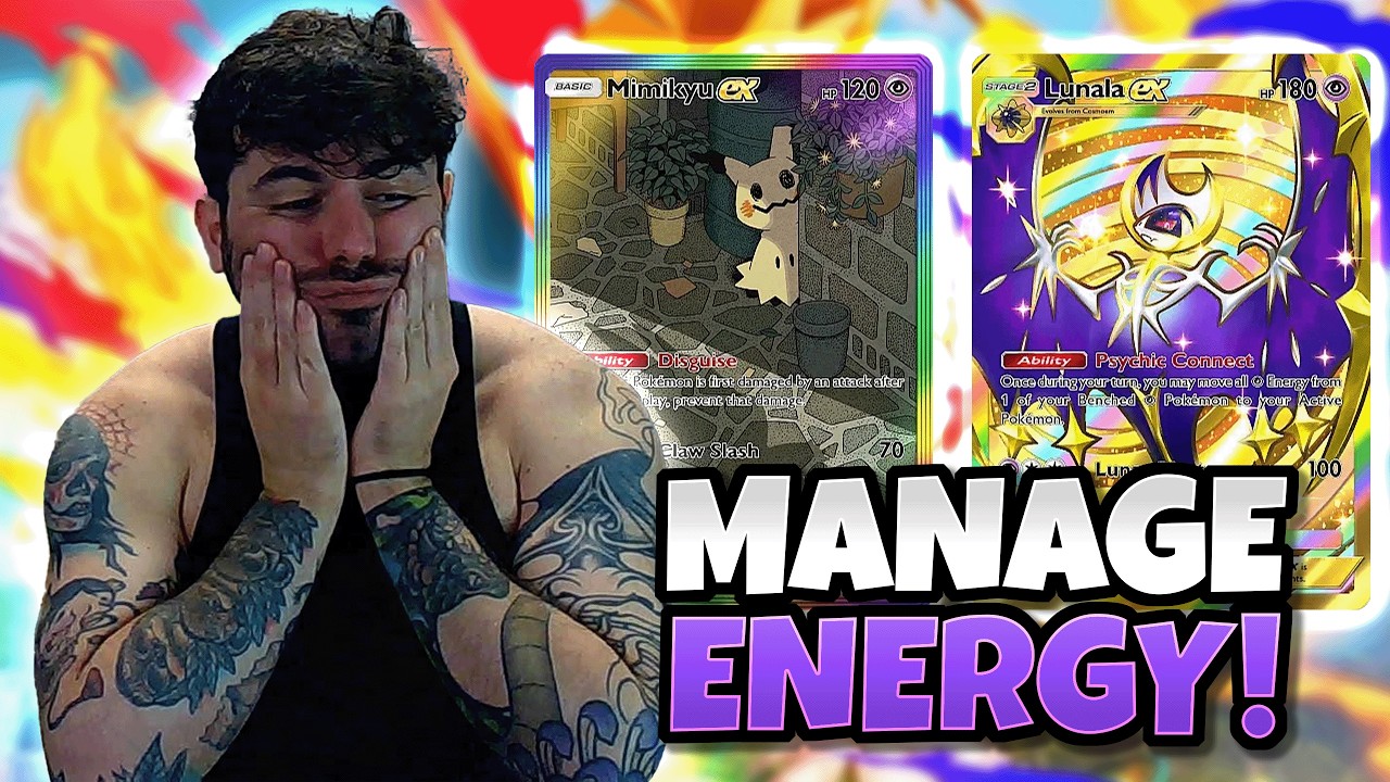 ENERGY MANAGEMENT con il deck MIMIKYU EX LUNALA EX! | Pokémon TCG Pocket
