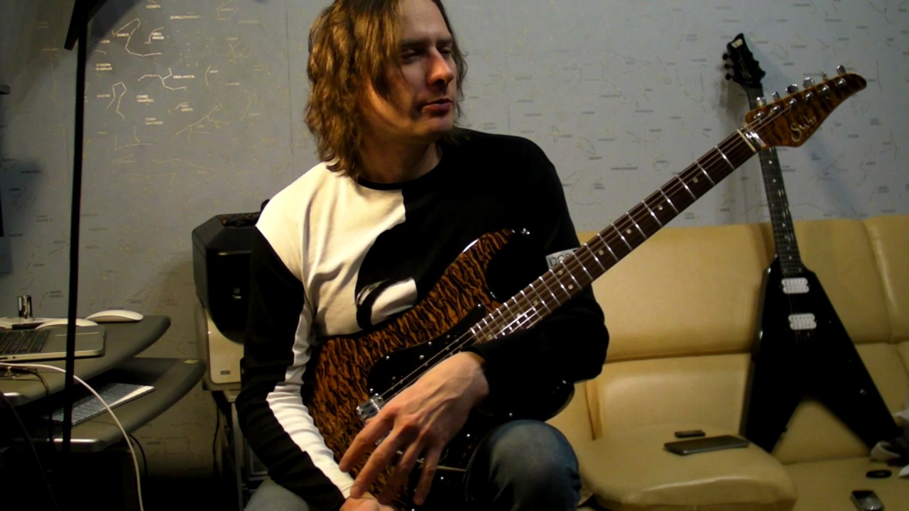 Вячеслав Молчанов Molchanoff - процесс сочинения соло и риффов