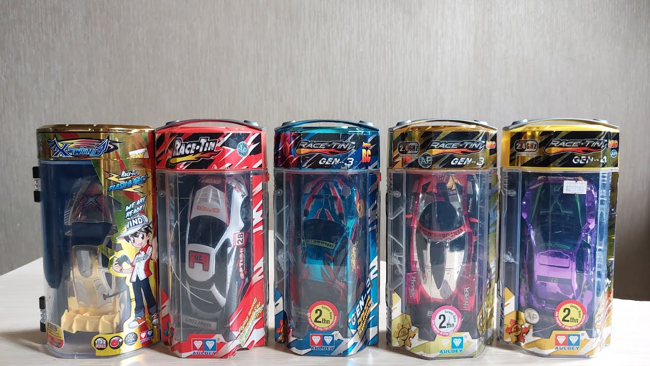 Perbedaan Antara Auldey Race Tin Flash and Dash, Gen 3, dan Gen 4