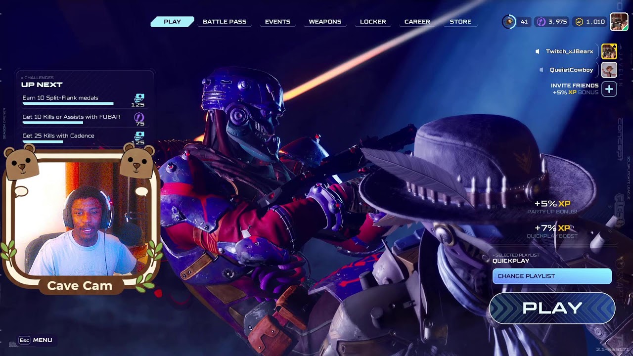 (DROPS) Having a blast on Splitgate! Open lobbies come join!