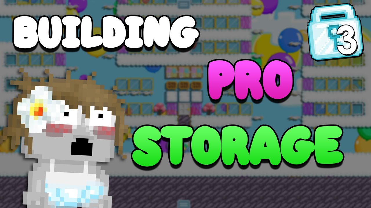 BUILDING PRO STORAGE WORLD (3 DLS) | Growtopia