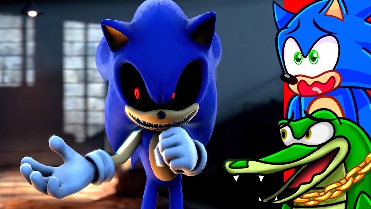 SCARIEST SONIC ANIMATIONS EVER ! (Try Not To Be Scared)