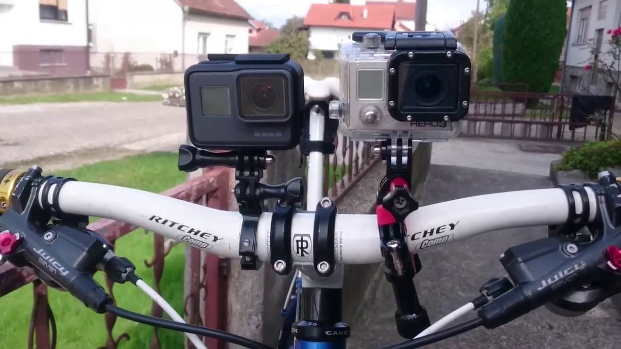 GoPro Hero5 Black vs. Hero3 Black | Bike ride |