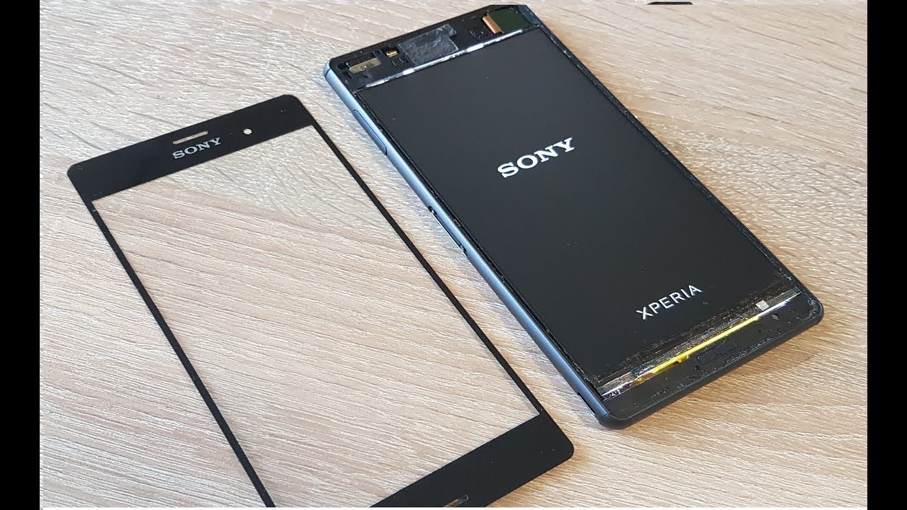 Xperia Z3 замена стекла LCD