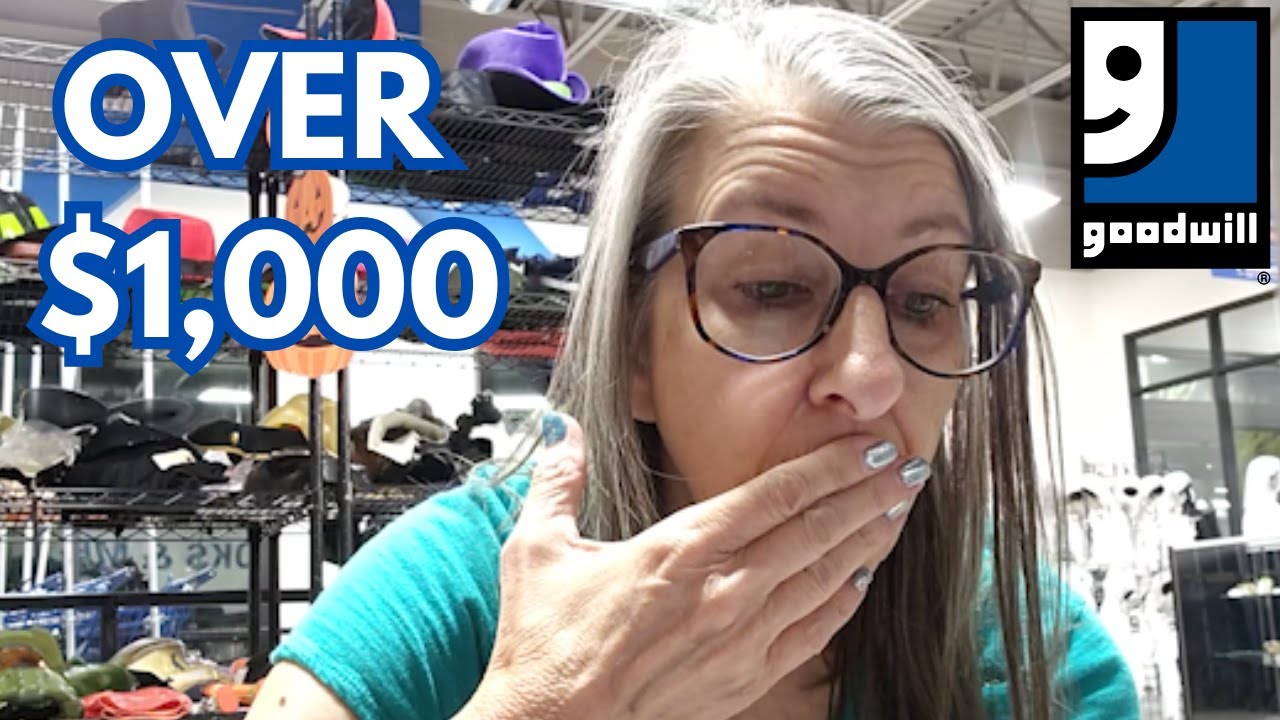 I FOUND OVER $1,000 of Profitable Items at This Goodwill