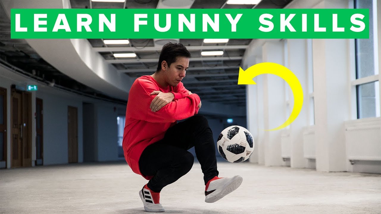 TOP 5 FUNNY FOOTBALL SKILLS TO MAKE YOU STAND OUT