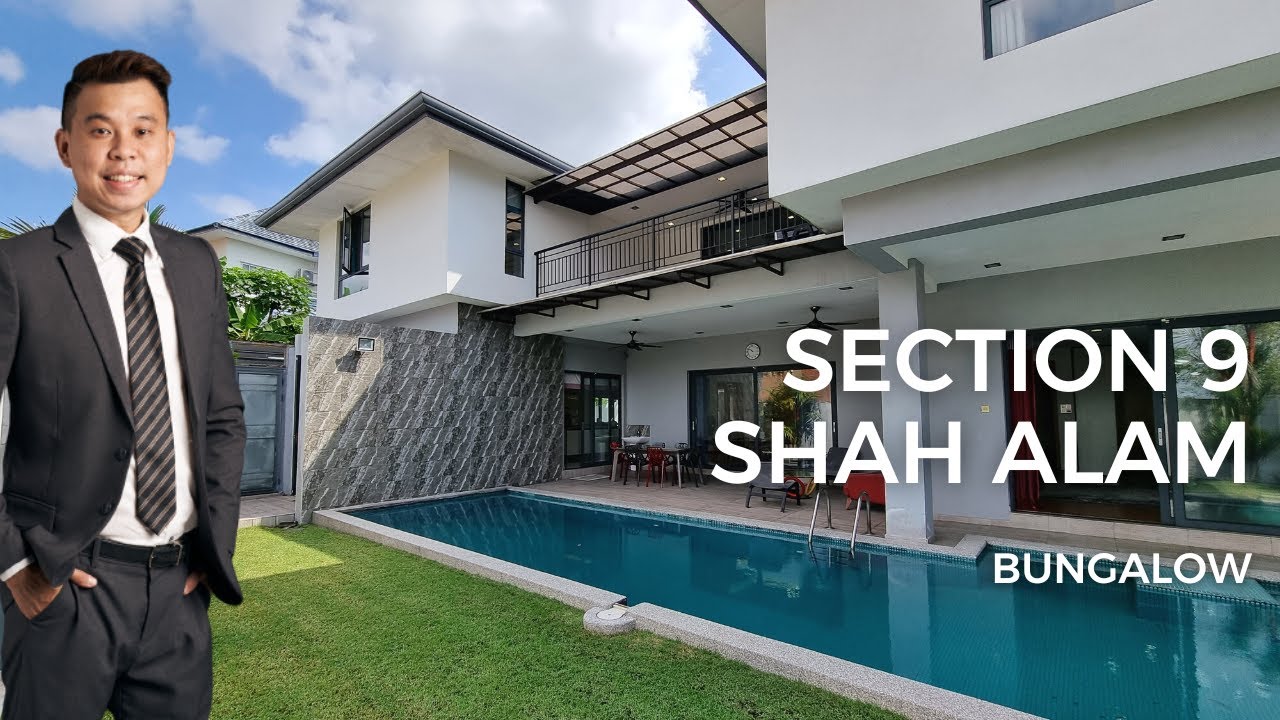 Modern Bungalow with Swimming Pool at Section 9 Shah Alam