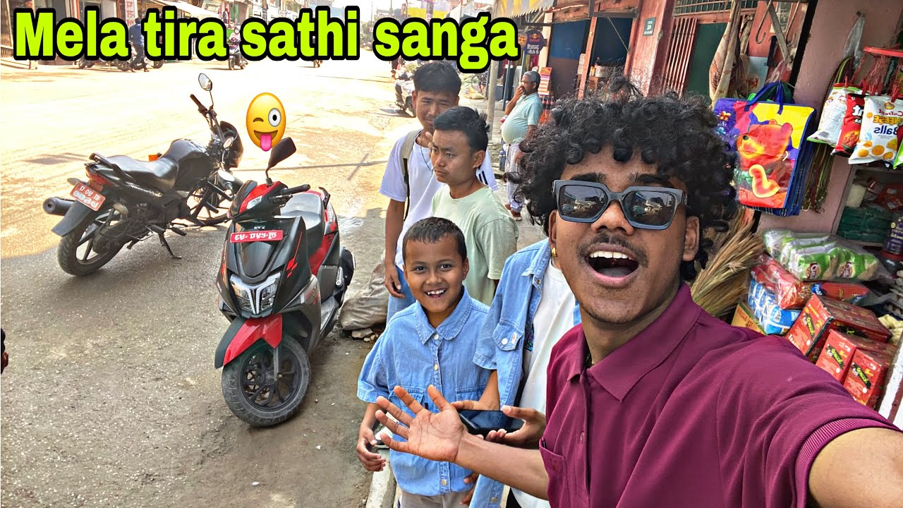 Aja sathi haru sanga mela tira 😔😲