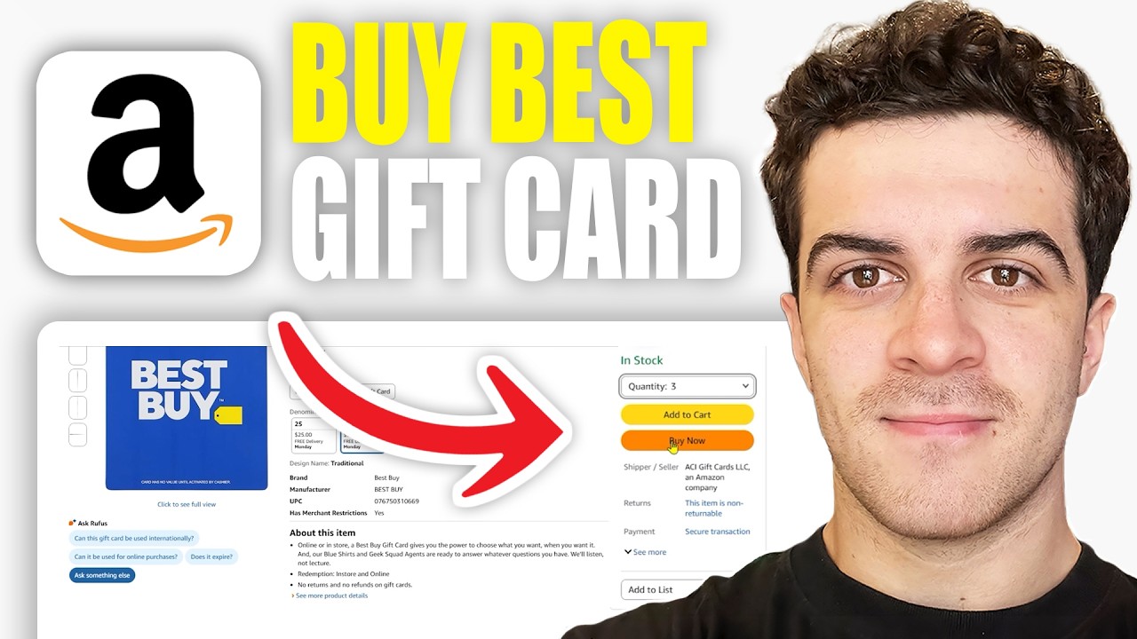 How to Buy Best Buy Gift Card on Amazon (2026 Guide)