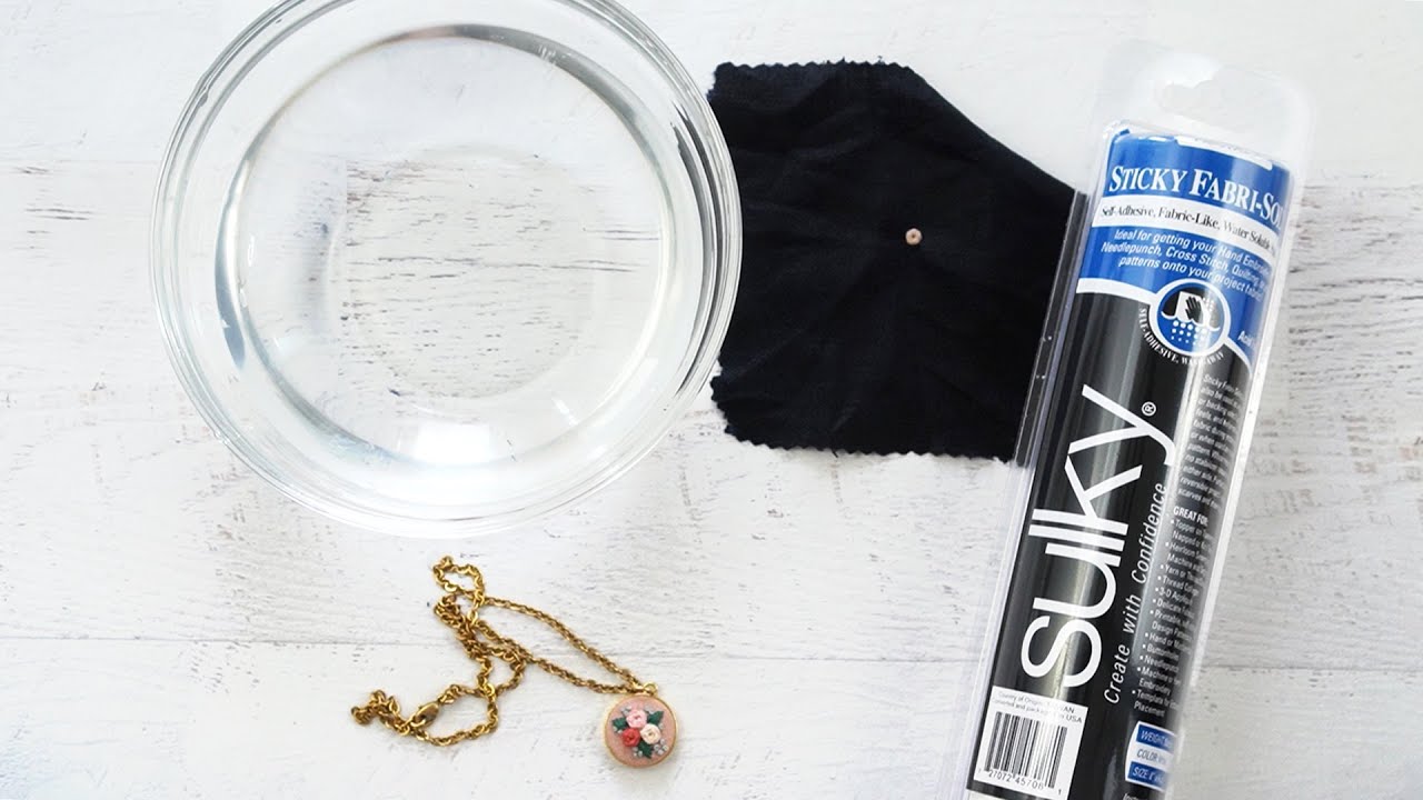 How to Transfer an Embroidery Pattern with Fabri-Solvy