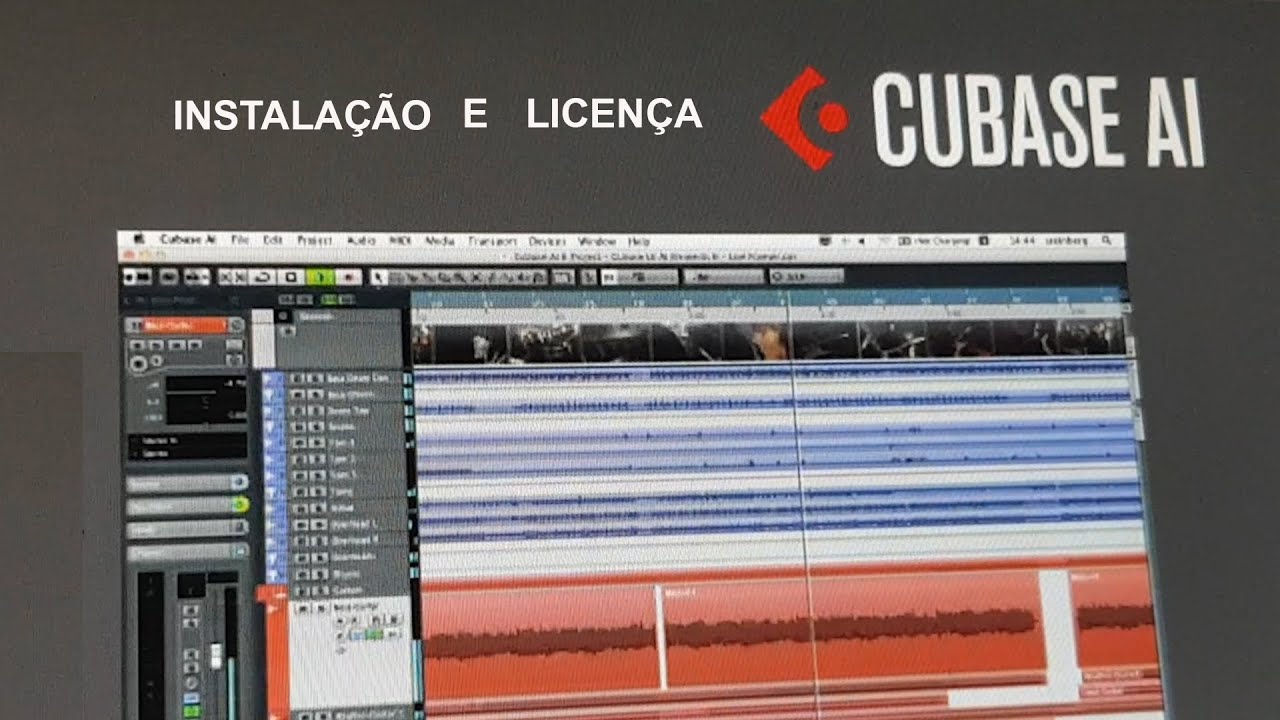 CUBASE AI INSTALACAO E LICENCA