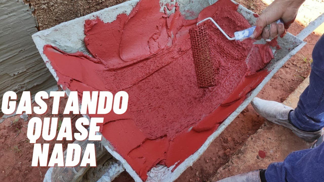 COM ESSA T&Eacute;CNICA FA&Ccedil;A SUA OBRA GASTANDO QUASE NADA